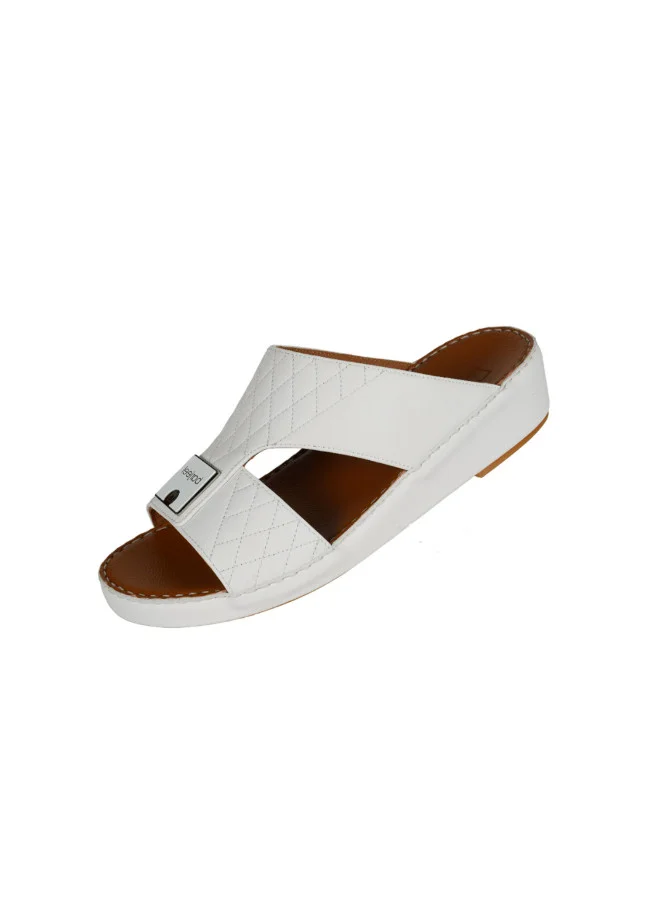 barjeel uno 008-3379 Barjeel Uno Men Arabic Sandals VTS 11 White