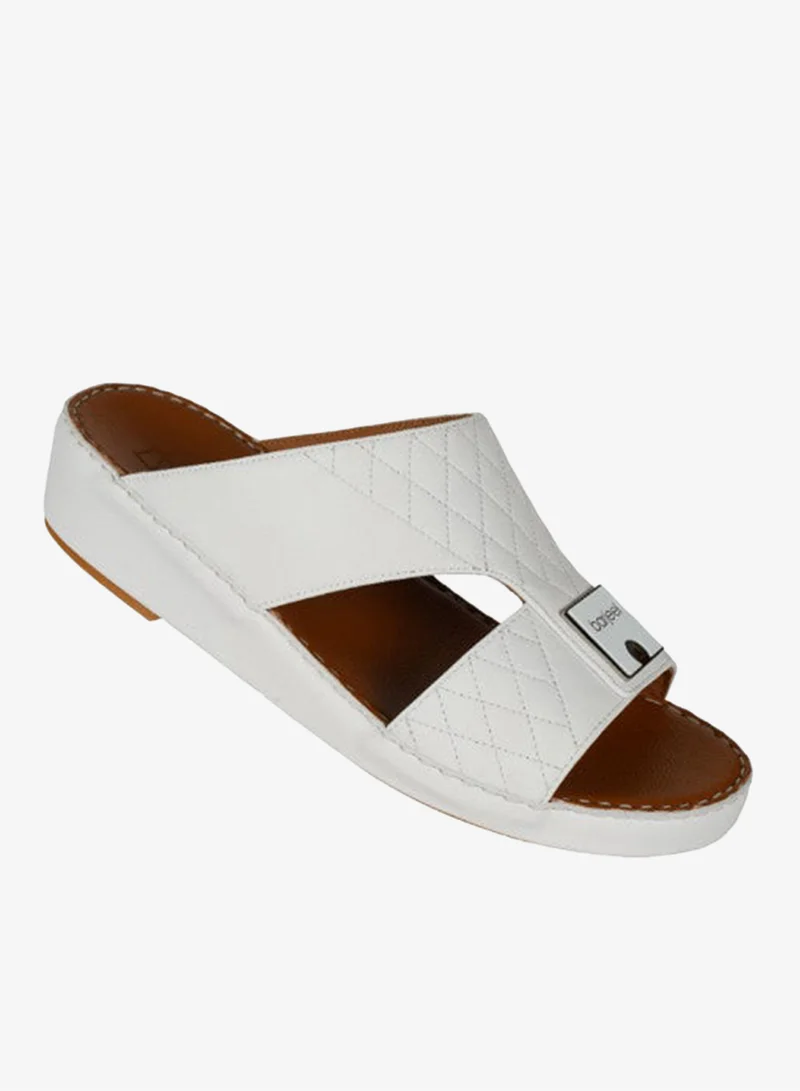 008-3379 Barjeel Uno Men Arabic Sandals VTS 11 White