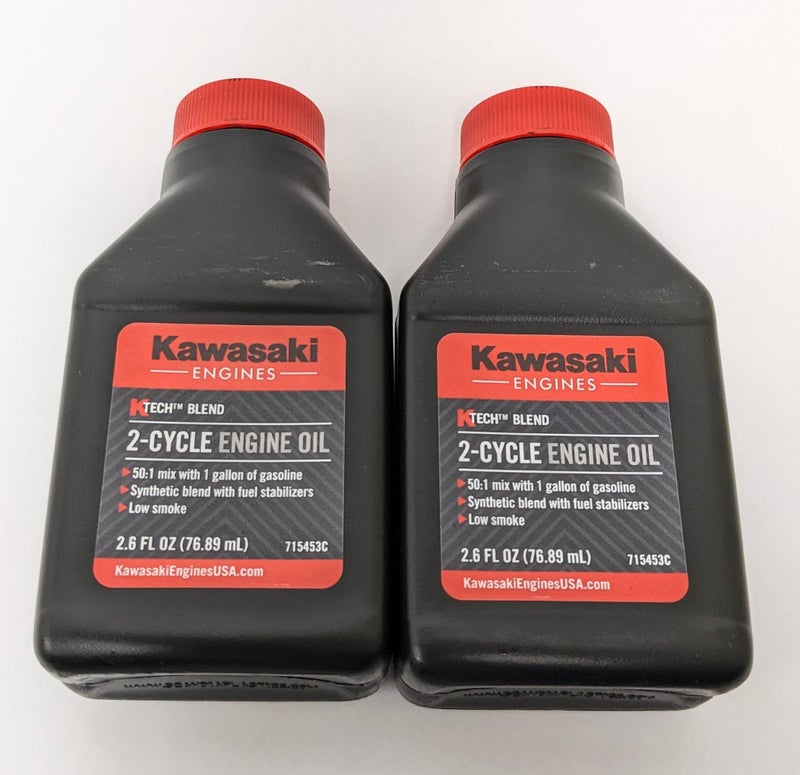 Kawasaki 2Pack of 999696082 KTECH 2Cycle Oil 26oz - Image 2