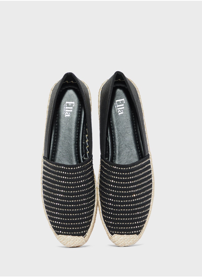 ELLA - Diamante Espadrille - Image 1