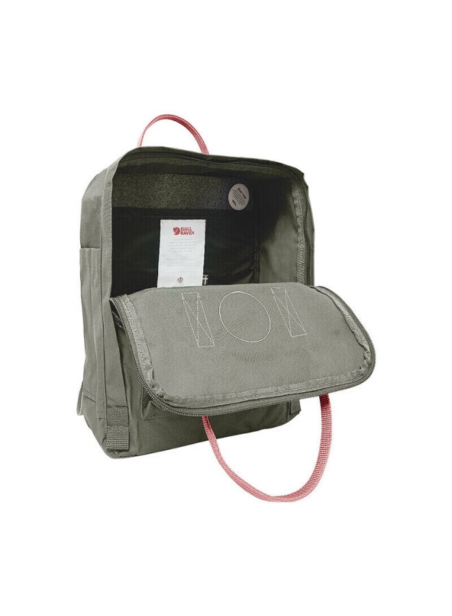 Fjallraven Fjallraven Backpack, Large Capacity For Women And Men, School Bag, 23510-021 Misty Gray/pink, 16l, Kanken - Image 4