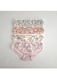 Kota Kids 3402 Printed Girl Bikini Panties 4-Pack Mmrlkotakds 