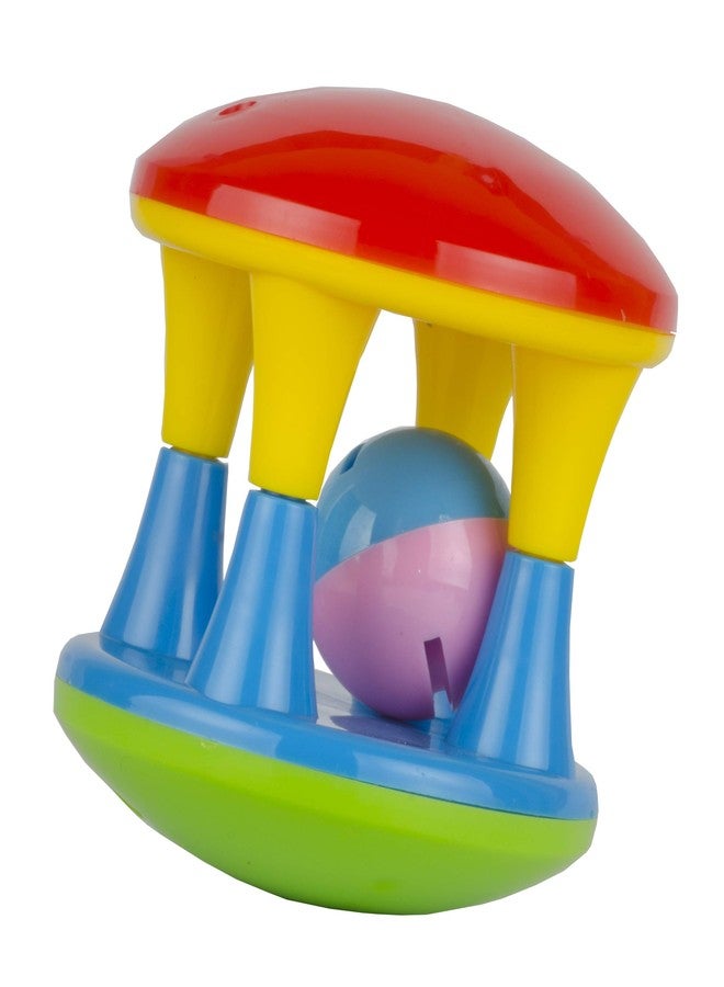 Toy Fun Damru Rattle for Infants Safe for Kids, Multicolour Age 1 Year and Above - Image 2