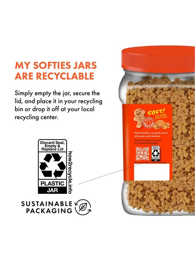 BUDDY BISCUITS Buddy Softies Soft & Chewy Dog Treats, Peanut Butter, 20 oz. Jar - Image 5