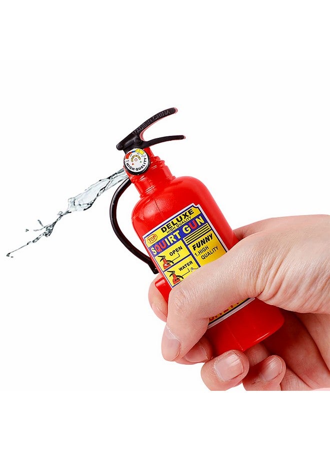 Cooplay 3Pcs Fire Extinguishers Water Spray Toys Summer Beach Bathing Pools Swimming Refillable Firefighter Sprinklers Creative Guns Fake Mini Cylinder Fireman Children - Image 2