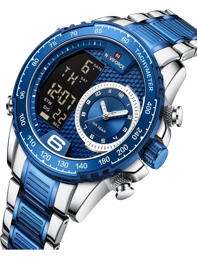 NAVIFORCE Men's Water Resistant Analog/Digital Watch NF9199 - Image 1