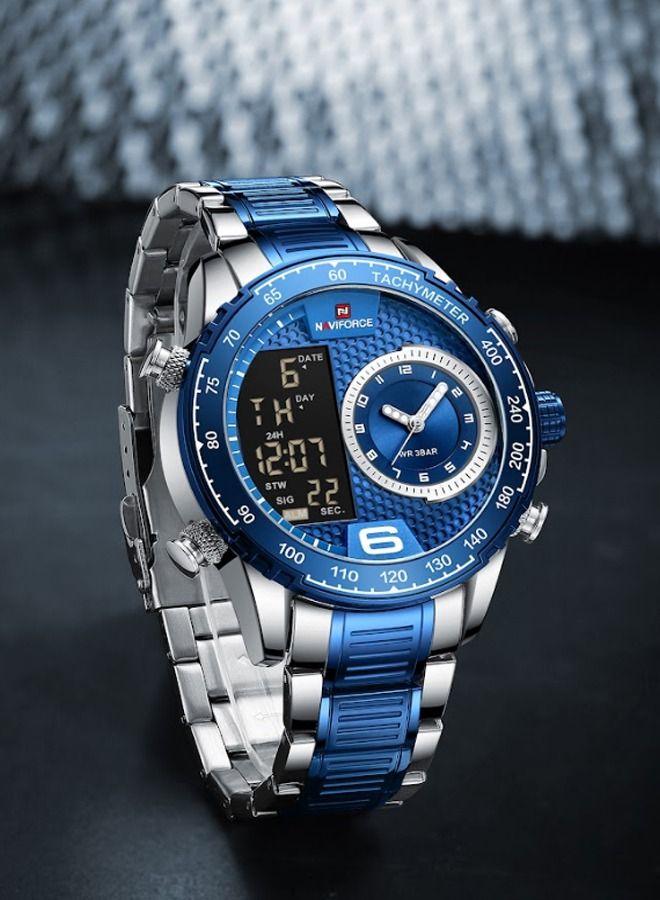 NAVIFORCE Men's Water Resistant Analog/Digital Watch NF9199 - Image 3