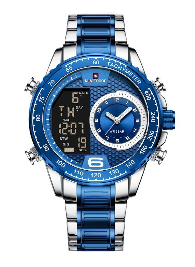 NAVIFORCE Men's Water Resistant Analog/Digital Watch NF9199 - Image 2