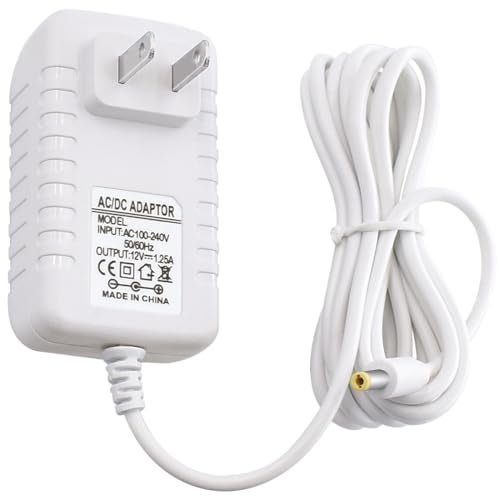 BOEEA 15W Power Adapter Charger for Alexa Dot 3rd Gen/4th Gen/5th Gen 2022/ Kids Edition/TV Cube/Echo spot/Echo Show 5, Echo Power Cord Replacement,White - Image 1