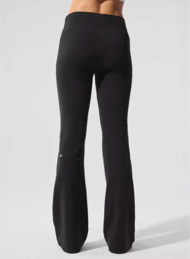 Alo Yoga ALO Lady's slim-fit high-waisted wide-leg yoga pants with a built-in ocks-raising feature - Image 2