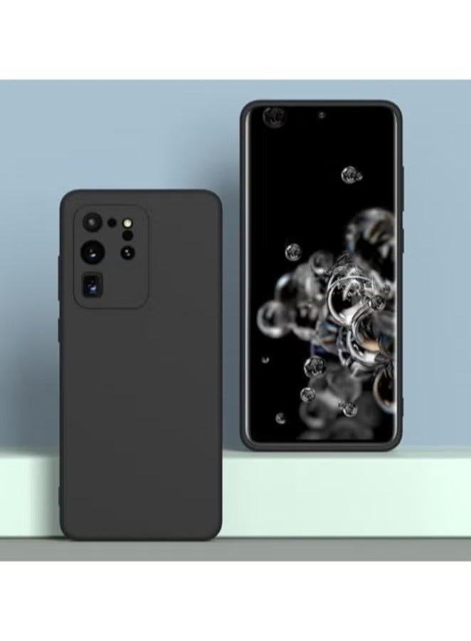 JAJEEK Samsung Galaxy S20 Ultra Case, Slim Fit Black Soft TPU Back Cover, Flexible Silicone Matte Protector, Shockproof and Scratch-Resistant, Perfect Fit for Galaxy S20 Ultra (6.9-Inch) - Image 2