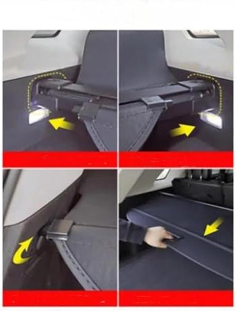 DEMULAX Rear Trunk Cargo Cover for CRV 2012-2021 - Image 2