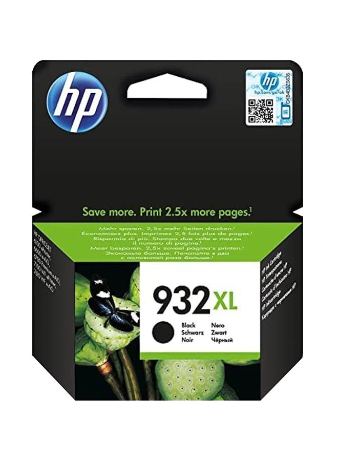 HP خرطوشة حبر 932XL أصلية عالية الإنتاجية - طراز CN053AE أسود - Image 1