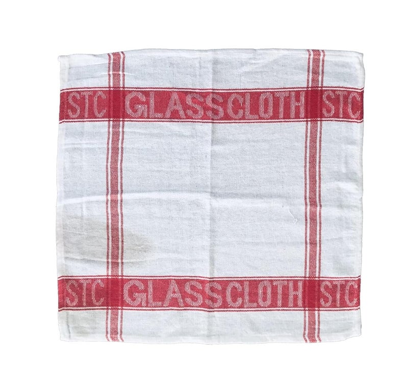 TAGAARU Cotton Glass Cleaning White Duster Wet and Dry Cotton Cleaning Cloth Table Duster King White