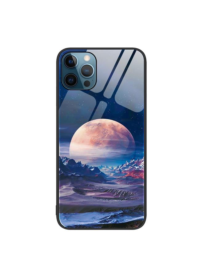 S-TOP Case For iPhone 12 Pro Max Colorful Painted Glass Phone Case - Image 1