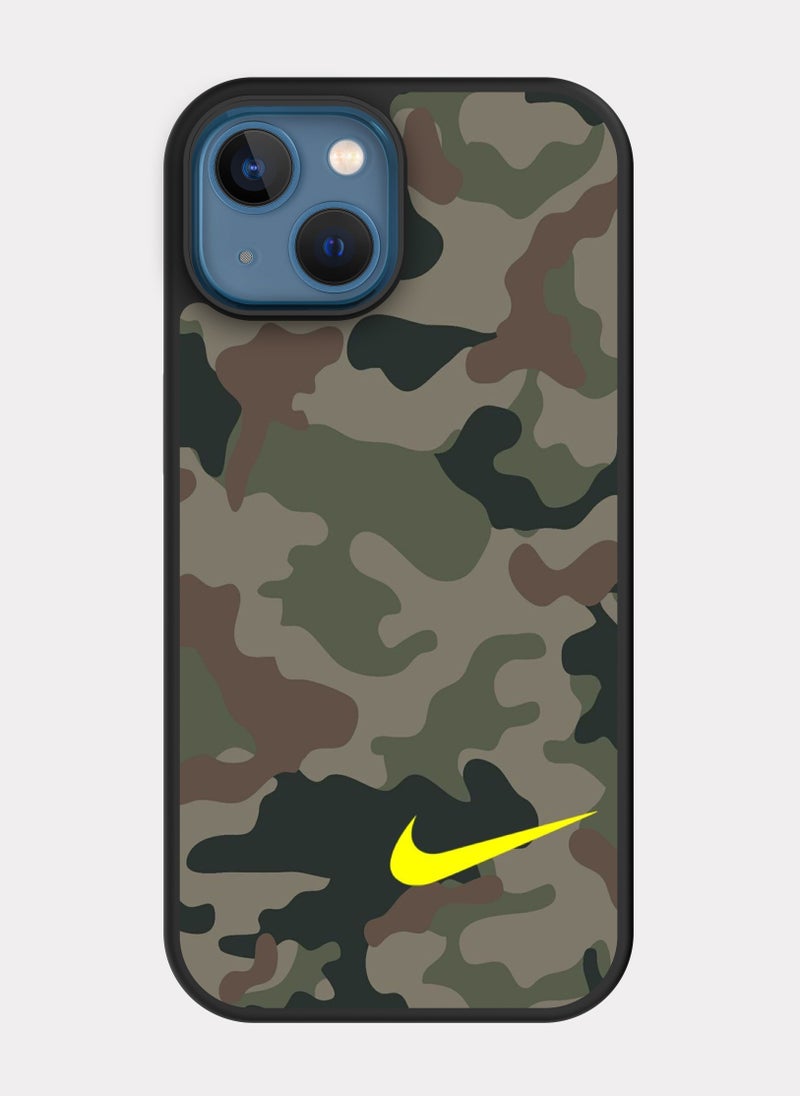 بكسلات كفر ايفون 13 نايك تمويه جيشي - Image 1