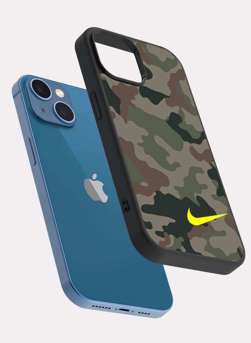 بكسلات كفر ايفون 13 نايك تمويه جيشي - Image 2