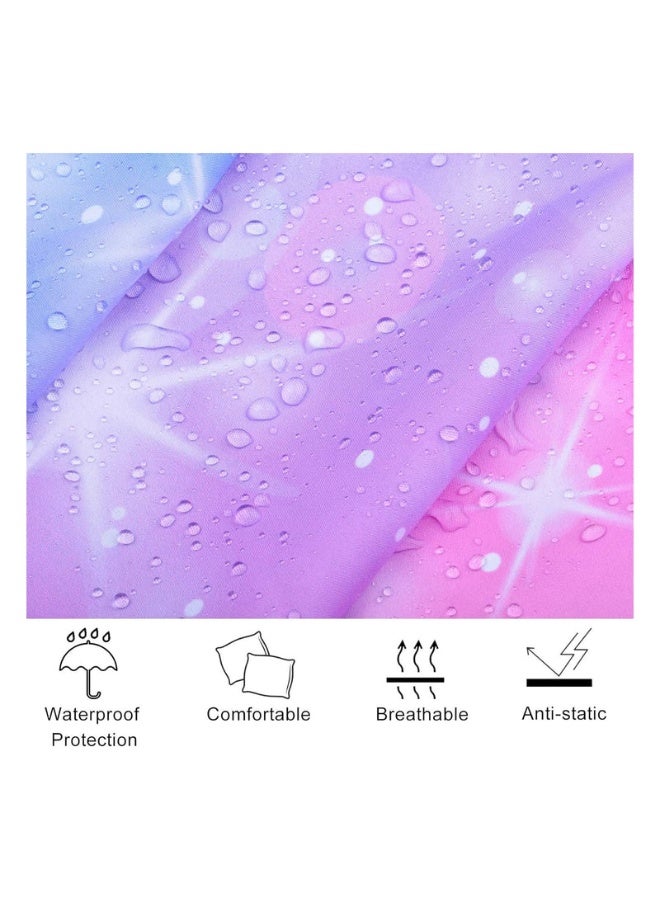 عباءة صالون احترافي لقص شعر الأطفال بتصميم كرتوني مقاومة للماء وخفيفة الوزن - Image 2