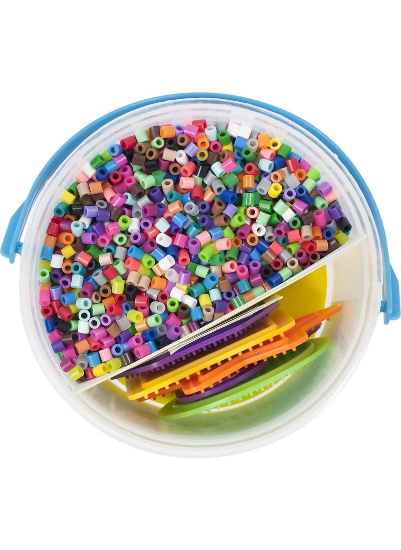 Perler - Perler Multi Mix Assorted Fuse Bead Bucket, 6000 pcs - Image 1