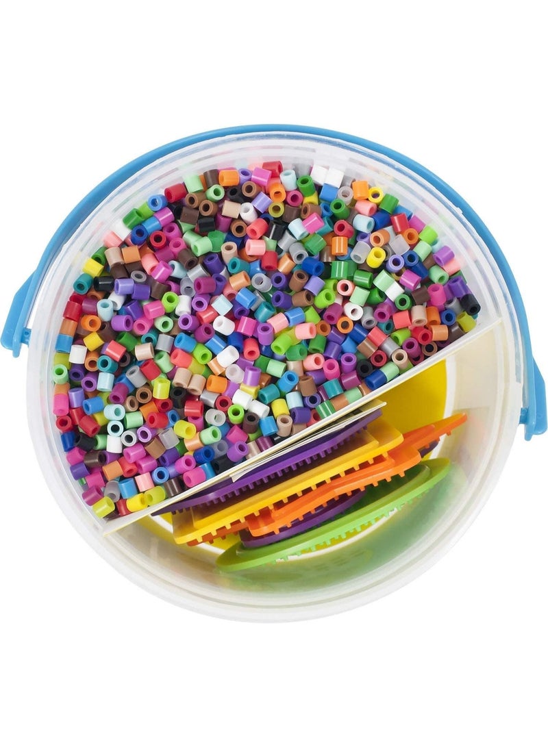 Perler Perler Multi Mix Assorted Fuse Bead Bucket, 6000 pcs - Image 2