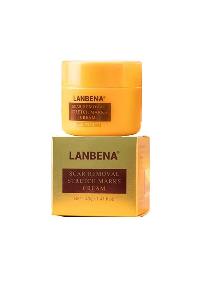 LANBENA Scar Removal Cream For New & Old Scars Stretch Marks Relief And Burns Repair Acne Mark Removal Cream - Image 1