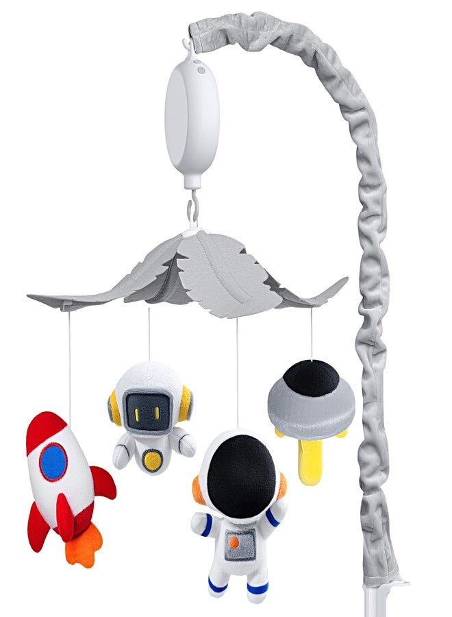 Feisike Space Crib Mobile, Spaceman Baby Mobile for Crib Nursery Decor Hanging Plush Crib Toys for Newborn Boys and Girls Infant Babies 0-6-12 Months - Image 1