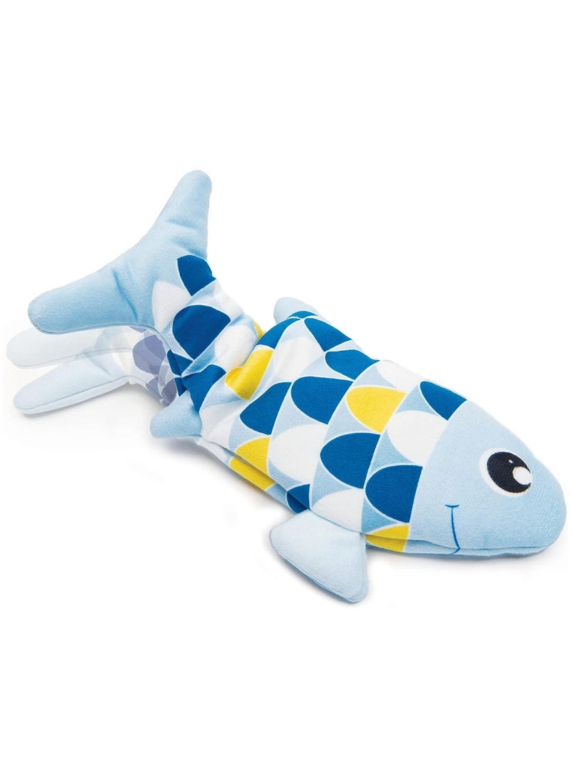 Catit Groovy Fish Interactive Cat Toy With Catnip Blue - Image 2
