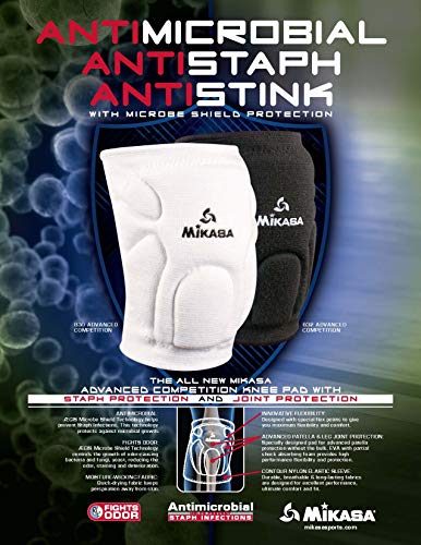 Mikasa 832JR Competition Kneepad Black - Image 3