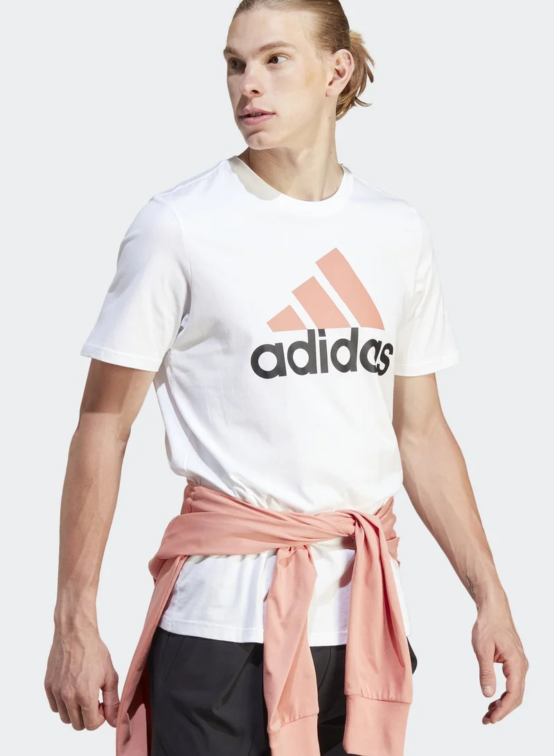 Adidas Essentials Single Jersey Big Logo T-Shirt