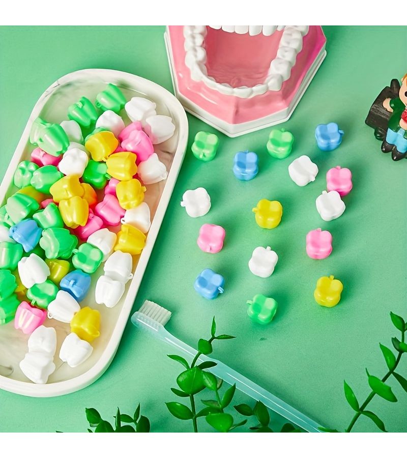 Colorful Plastic Tooth Saver Containers for Youngsters 150pcs Ideal for Keepsakes Goodie Bags Party Favors Dentist Office Rewards Gift for New Year Valentine Day Boys Girls - Image 5