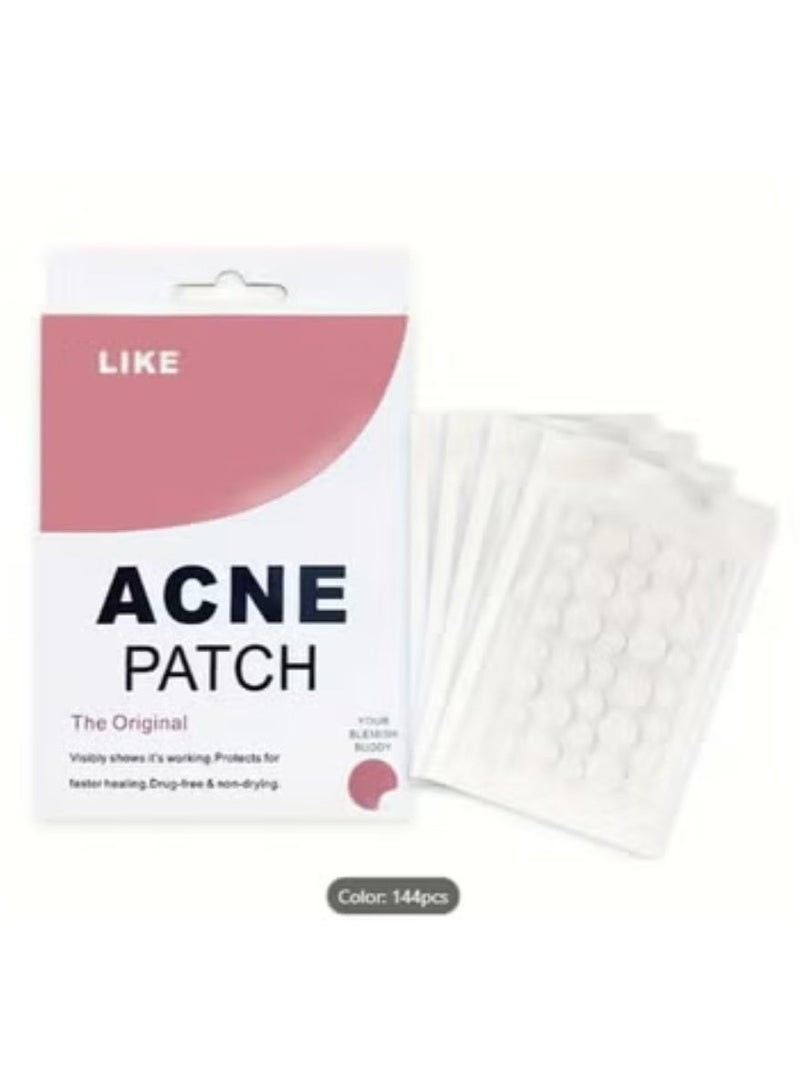 LIKE Hydrocolloid Pimple Patches 144Pcs - Image 1