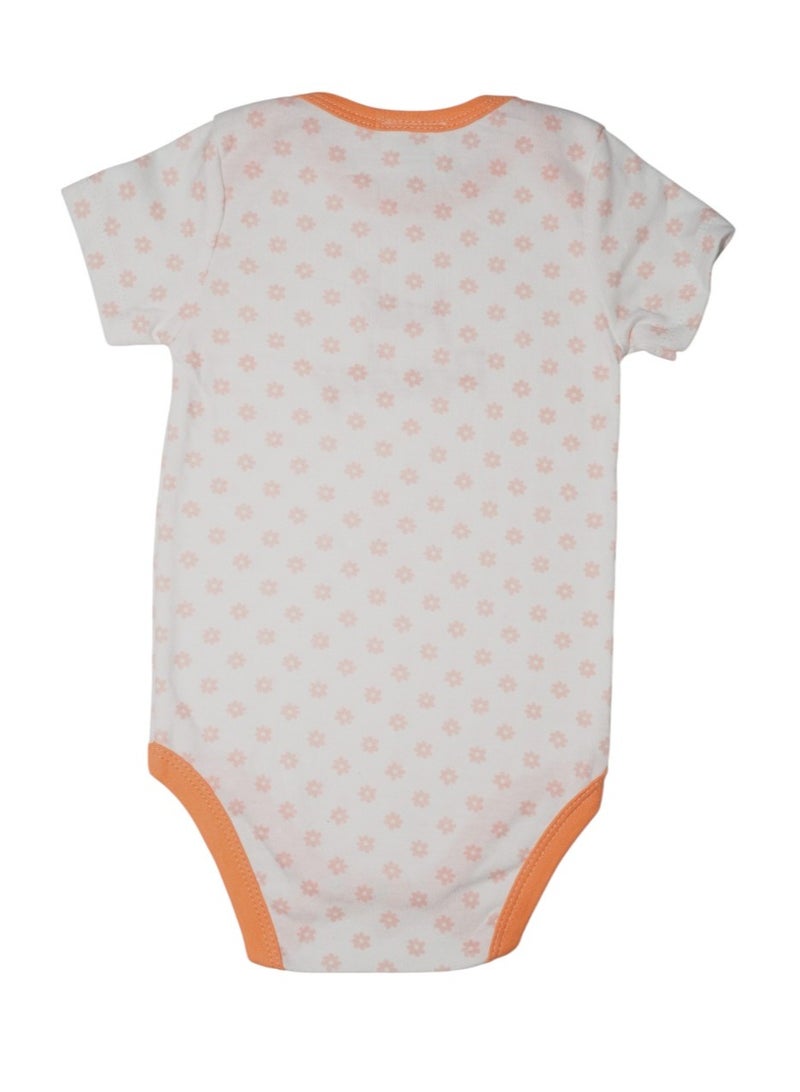 Bambimici Bambimici Orange Sleeveless Onesies  - Image 4