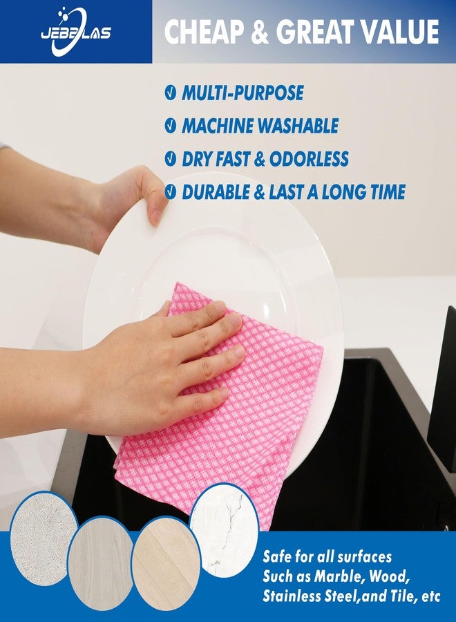JEBBLAS Foodservice Cleaning Towel Reusable Paper Towels, 100 Count, Kitchen Cloth, All Purpose Cleaning Towels, Foodservice Towel - Image 3