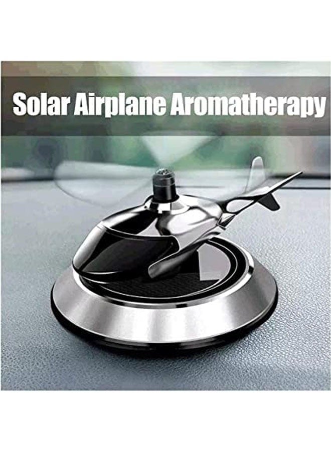 general Helicopter alloy solar car air freshener aromatherapy car interior accessories perfume diffuser - Image 3