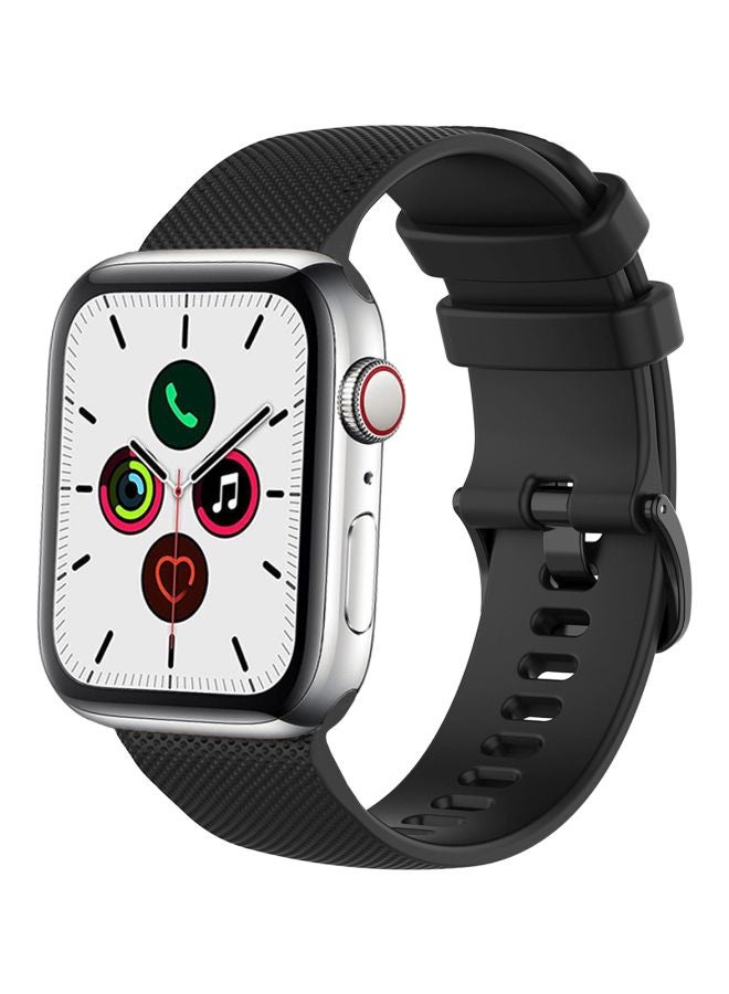 بيرفيي سوار بديل ماتريكس لساعة أبل ووتش سيريز 5/ 4/ 3/ 2/ 1 مقاس 40/38 أسود - Image 1