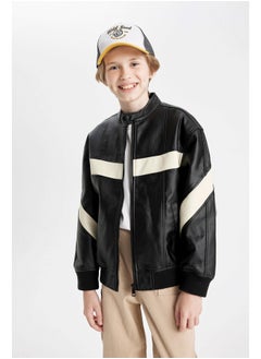 DeFacto Boy Oversize Fit Bomber Long Sleeve Coat  - Image 2