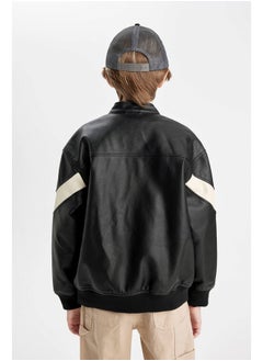 DeFacto Boy Oversize Fit Bomber Long Sleeve Coat  - Image 5
