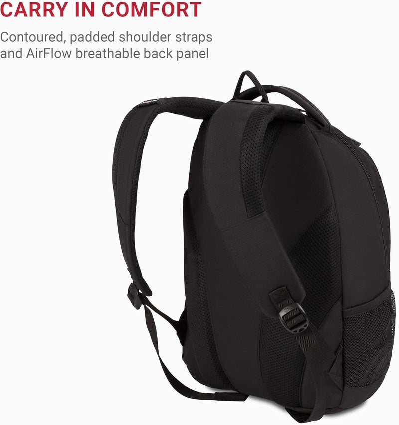 SwissGear 1186 Bungee Backpack Black 17Inch - Image 5