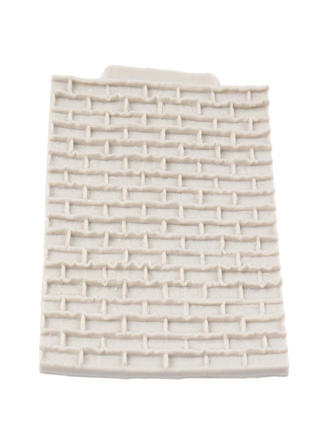 YANQINMS Rock Brick Wall Texture Fondant Molds Wood Grain Tree Bark Silicone Mold For Cake Decorating Cupcake Topper Candy Chocolate Gum Paste Polymer Clay - Image 3