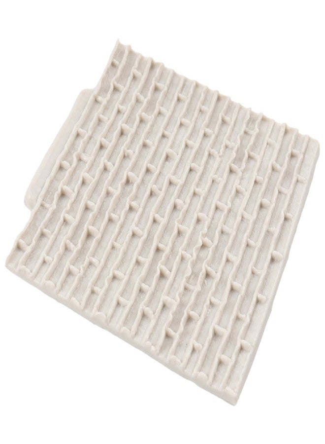 YANQINMS Rock Brick Wall Texture Fondant Molds Wood Grain Tree Bark Silicone Mold For Cake Decorating Cupcake Topper Candy Chocolate Gum Paste Polymer Clay - Image 5