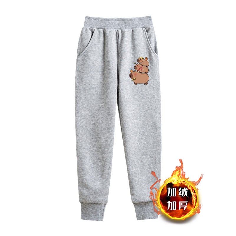 Nasa Co-Brand New Cartoon Cute Kappibala Casual Top All-Match Hooded Pullover Sweatshirt Trendy - Image 1