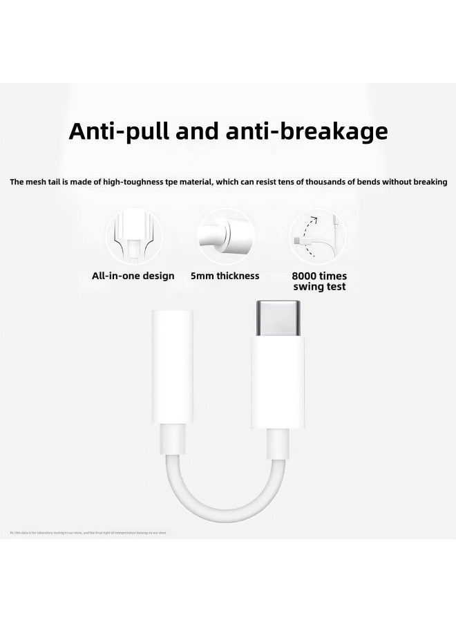 لمحول سماعة الرأس Apple الإضاءة إلى محول سماعة الرأس 3.5 مناسب لمحول الصوت للهاتف المحمول Apple - شكل الواجهة: النظام عبارة عن توصيل وتشغيل [يدعم التحكم المباشر للاستماع إلى الموسيقى/لا يدعم المكالمات] - Image 4