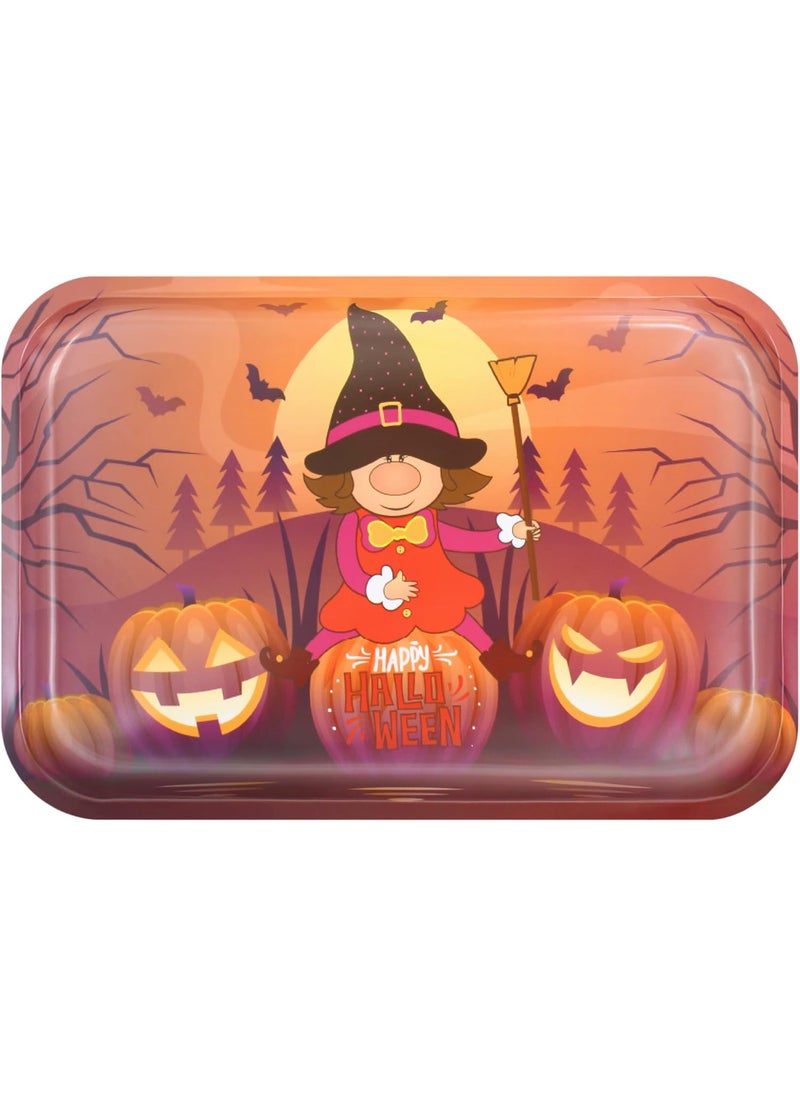 Anapoliz Anapoliz 10 Pcs Plastic Spooky Gnome Snack Trays  Reusable Halloween Trays  - Image 4