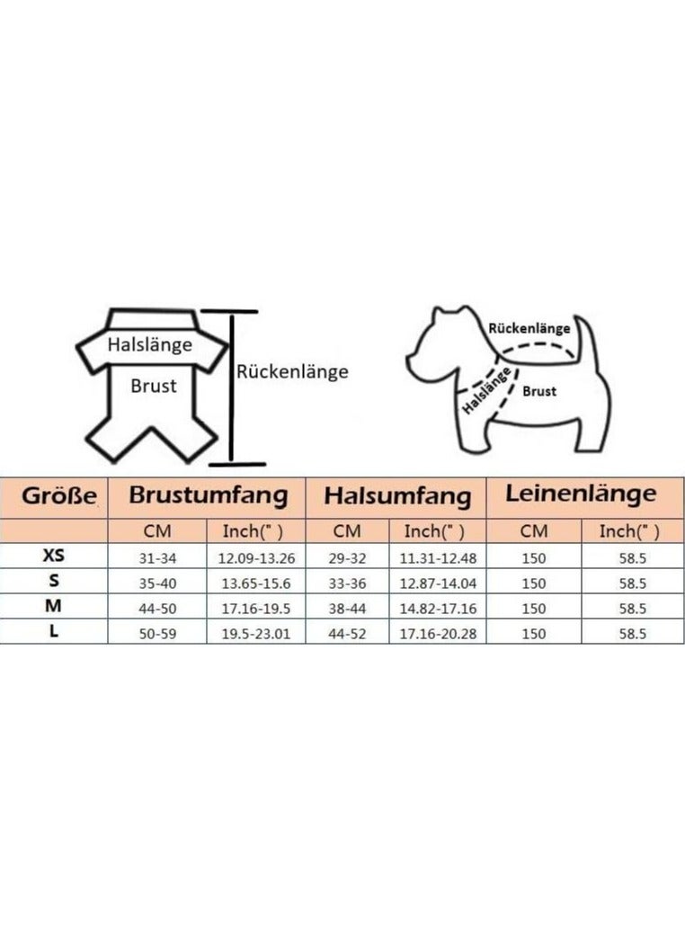 Oasisgalore Dog Harness with Leash for Small Dogs, Pets, Puppies, Cats - Image 3