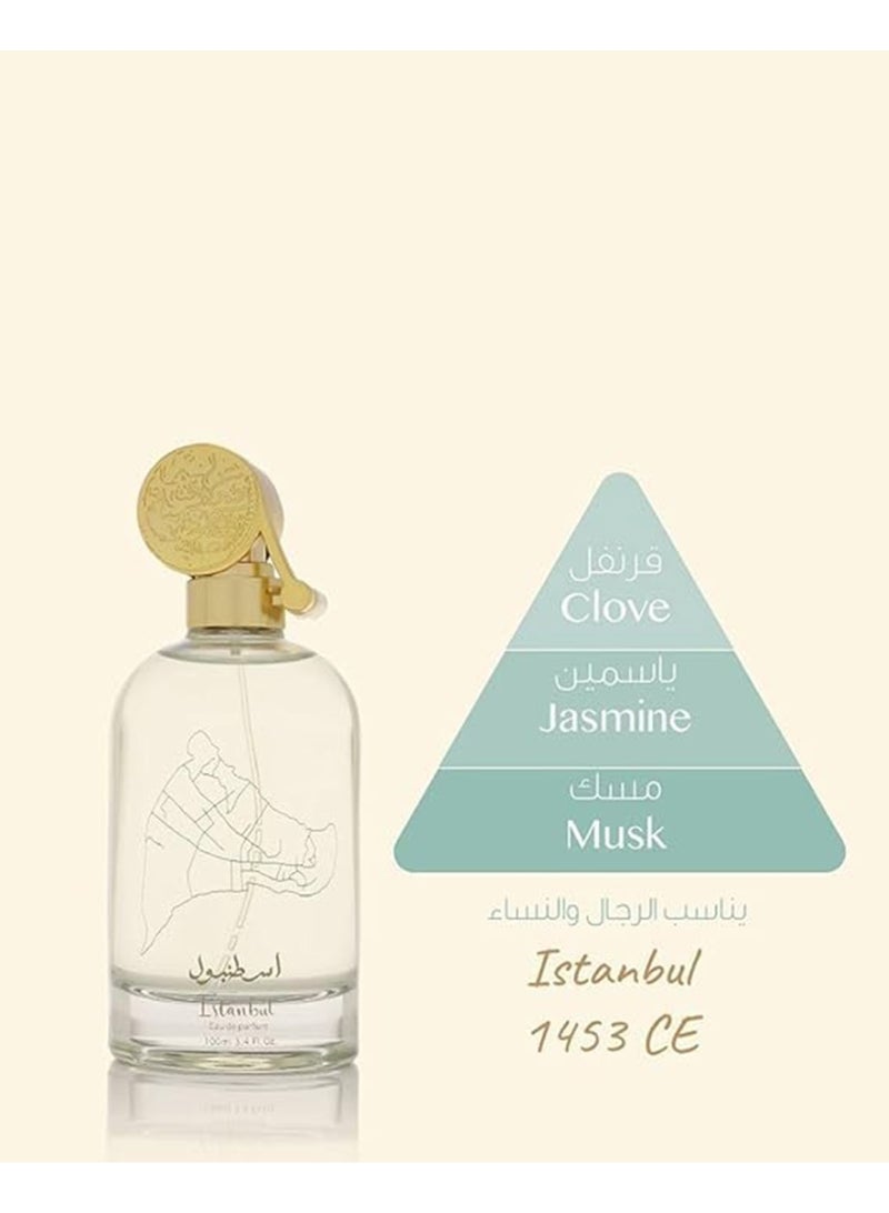 Jad Bundle The Islamic Civilization (CORDOBA, ISTANBUL & BAGHDAD) Unisex Perfume EDP 100 ml x 3pcs - Image 3