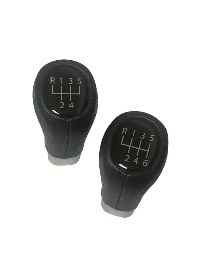 6 Speed Premium Shift Knob for BMW 1 3 5 6 Series PU Leather Manual Gear Lever - Image 5