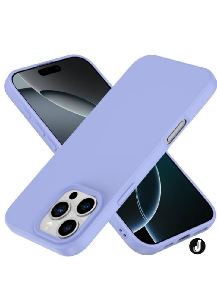 JAJEEK "iPhone 16 Pro Slim Fit Matte Light Blue TPU Case – Soft, Flexible Silicone Back Cover for Sleek Protection" - Image 1
