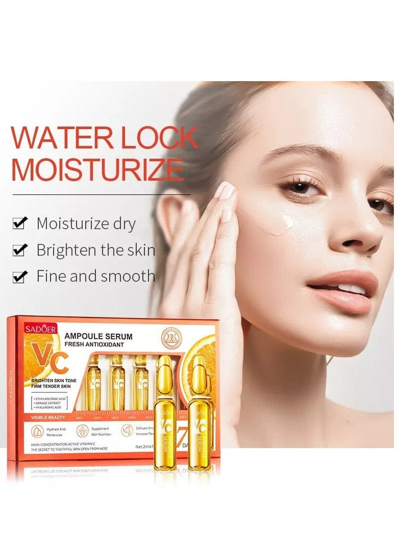 SADOER VC Whitening Anti-Wrinkle Ampoule Face Serum - Image 2