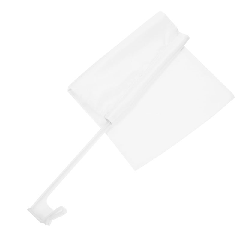 White Double Sided DIY Sublimation Car Flag For Outdoor Yard Festival Decoration - Image 2