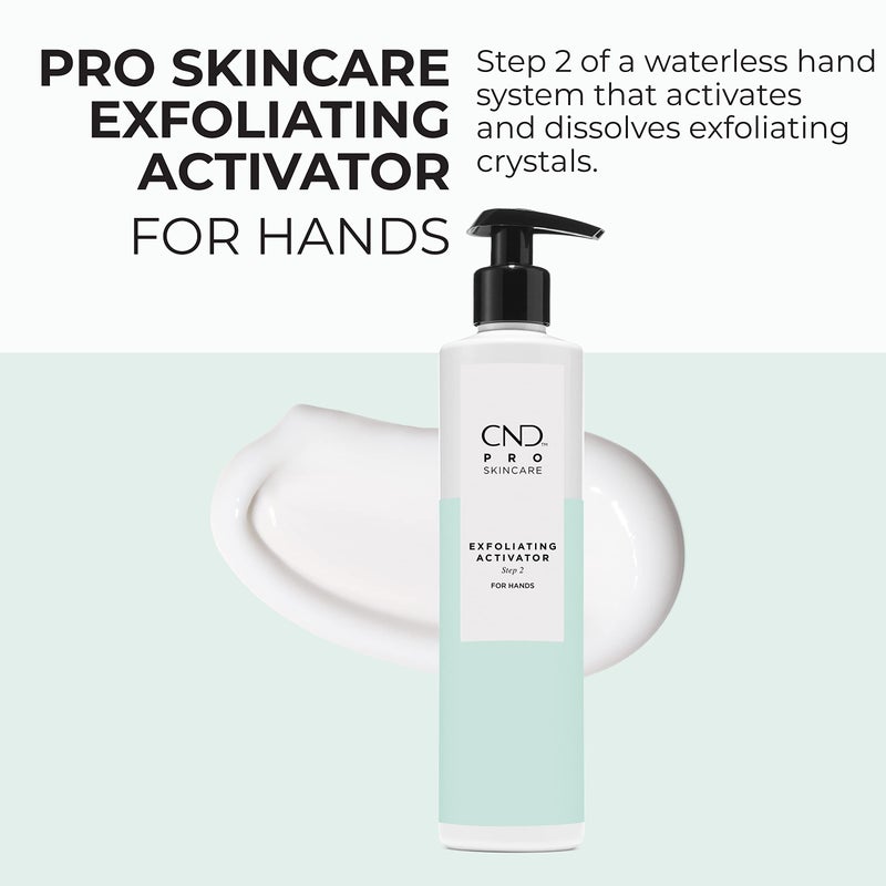 CND Pro Skincare Exfoliating Activator for Hands, Made with Natural Origin Aloe Leaf, Use with Exfoliating Scrub, Step 2, 10.1 Oz - Image 2
